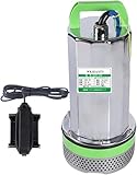 清水用 水中 ポンプ 18V（マキタ バッテリーに対応）300W 揚程:16m 水道流量:5m³/h ホース 内径 25mm ホース 使用可能 排水 散水