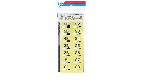 Amazon がまかつ Gamakatsu 号数シール ガン玉 Gm1302 ブランク Gamakatsu がまかつ アクセサリー