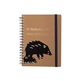 デルフォニックス ロルバーンダイアリーイノシシL(2019年版：2018年10月はじまり) ブラウン