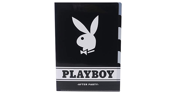 Amazon Co Jp プレイボーイ ファイル 5インデックス クリアファイル モノクロ Playboy 文房具 オフィス用品