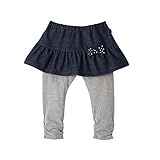 ミキハウス ホットビスケッツ (MIKIHOUSE HOT BISCUITS) スカート付パンツ　73-3205-266　インディゴブルー　80ｃｍ