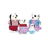 Li ' l Woodzeez Woof Winkles犬ファミリセットwith Storybook