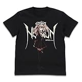 コスパ 魔王学院の不適合者 サーシャ・ネクロン Tシャツ BLACK Lサイズ