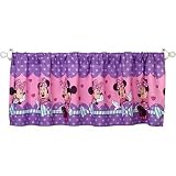 Disney Cute Minnie Mouse Valance [並行輸入品]