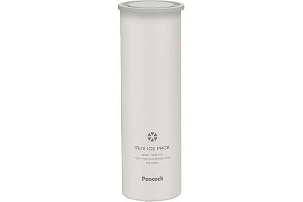 ピーコック魔法瓶工業(The-peacock) ピーコック 氷のう 保冷 0.15L スリム コンパクト 魔法瓶構造 冷たさキープホルダー付き 真空断熱 ミニアイスパック ホワイト ABB-16 W