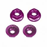 軽量アルミ フランジ4mmロックナット(菊座フランジ)4個[PU]