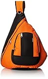 エベレストBB015-OG-BKスリングバッグ - オレンジ、ブラック