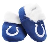 Indianapolis ColtsロゴBaby Bootie Slipper Medium