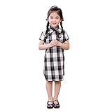 Hooyi DRESS ベビー・ガールズ US サイズ: M カラー: ブラック