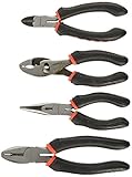 Sheffield 58526 4-Piece Pliers Set [並行輸入品]