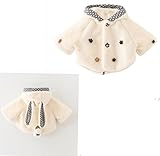 大好きな　白兎　コート　かわいい　ベビー服　女の子　赤ちゃん服　幼児　子供服　女の子　長袖　丸首　4サイズ　キッズ服　ロンパース カバーオール　満月/出産祝い/プレゼント　70CM－80CM－90CM