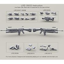Amazon.co.jp: アメリカ陸軍 M16A4アサルトライフルMWS M203A1
