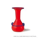 ハンドメイドフラワーベース イタリアンカラーベース 花瓶 MC-002RD