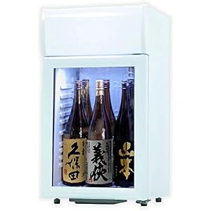【1年保証】冷蔵庫 日本酒 一升瓶 6本収納 冷蔵ショーケース 40L 卓上 小型 1ドア ディスプレイクーラー 業務用…