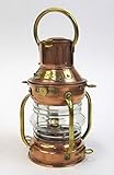 Benzara Ships Anchor Old Fashioned Copper Ship Oil Lamp [並行輸入品]
