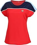 [フィラ テニス] テニス 半袖シャツ ゲームシャツ VL2859 レディース フィラレッド