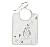 DwellStudio Embroidered Bib, Owls Sky by Dwell Studio