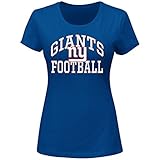 NFLニューヨークジャイアンツShort SleevedスクープネックTシャツ、4 x、ロイヤル