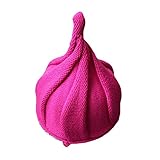 (デマ―クト）De.Markt とんがりニット帽 キッズ帽子 ねじり帽子 かわいい 柔らかニット帽 こども 男女兼用 子供 帽子 秋 冬 シンプル カラバリ 赤ちゃん