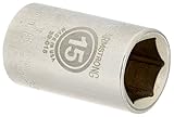 Armstrong 39-015 1/2-Inch Drive 6 Point Standard Socket, 15mm [並行輸入品]