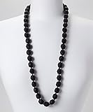 GUMEEZ Lyla Teething Necklace -BLACK by GUMEEZ