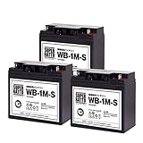 溶接機用バッテリー WB-1M-S 3個セット WB-1M互換 マイト工業 ネオライト140 MBW-140-1 ネオライトⅡ140 MBW-140-2用 SUPRE NATTO（スーパーナット）