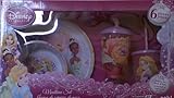 DISNEY PRINCESS [6PC] MEALTIME SET by ZAK KIDZ [並行輸入品]