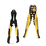 F Fityle 切断工具　ボルトカッター＆自動ワイヤーストリッパー　2個セット　お買い得