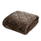 シルフィーズ 敷きパッド セミシングル あったか フランネル 洗える ウォッシャブル 4か所ゴム おしゃれ かわいい 秋 冬 無地 北欧 ミニシングル 80×205cm ブラウン