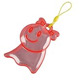 傘につけて交通安全！　雨の日のリフレクター　傘用リフレクターチャーム　テルテルちゃん