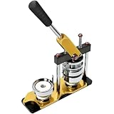 缶バッジマシーン 新型缶バッチマシーン 回転バッジマシン 100個付き Momgla 缶バッチ 缶バッヂ 機械 バッジ素材 缶バッジメーカー オリジナルバッチ 手芸 ハンドメイド 手作り キット プロ 仕様 業務用 アニメ アイドル グッズ (32mm)