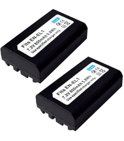 Amazon | NinoLite EN-EL1 NP-800 互換 バッテリー ニコンCOOLPIX 8700