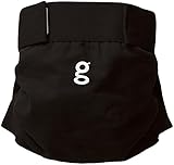 gDiapers Core Color - Glam Black - Medium - Hook & Loop by gDiapers