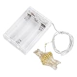 CrazyFire 9.8ft/3m Copper Wire LED String Lights , 30 LEDs Cool White Christmas Lights String For Ch