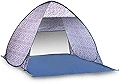 テント ワンタッチ 一人用 ワンタッチテント ポップアップテント SFF 42 UPF50 キャンプ 花柄