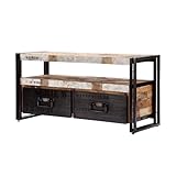 d-Bodhi FERUMシリーズ インダストリアル テレビボードS 幅112×奥行40×高56cm 110769