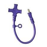 マルチショートタップ ムラサキ 15A 0.3m 3口 KSM31-03/延長コード/コンセント【KOWA】
