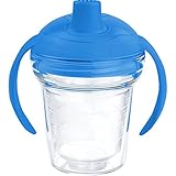 Tervis Sippy Cup withブルーSippy蓋、6オンス、クリア