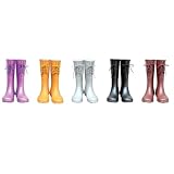 雨の日もオシャレを♪”LACE-UP BOOTS （レースアップブーツ）” (ブラウン)