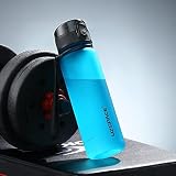 KAISWK 水筒 ポータブ スポーツウ 350ml 500ml 650ml 800ml 1000ml ォーター ボトル プラスチックウ ォーターボトル 大人 子ども アウトドア スポーツ 登山用 キャンプ ランニング ジム サイクリング (1000ml, blue)