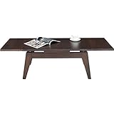 インテリア 家具 便利 おしゃれ 伸長式ローテーブルS 木製(天然木) CPN-107BR ブラウン