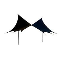 Amazon | CROWTARP ブラックコーティング 難燃加工 耐水3000mm