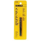 Black & Decker DW1908 Dewalt Gold Ferrous Oxide Drill Bit Pilot Point 1/8 " Dia Carded [並行輸入品]