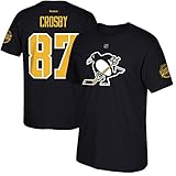 Sidney Crosbyピッツバーグペンギンズ# 87 NHL Youth Name & Number 2017 StadiumシリーズTシャツ ブラック