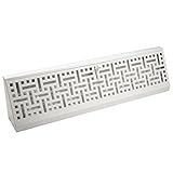 Accord ABBBWHB18 Baseboard Register with Wicker Design, 18-Inch(Duct Opening Measurement), White [並行