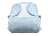 綿 星プリント柄 おむつカバー ピンク 60cm