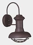 Maxim Lighting 35011EB Wharf Empire Bronze Outdoor Wall Sconce [並行輸入品]