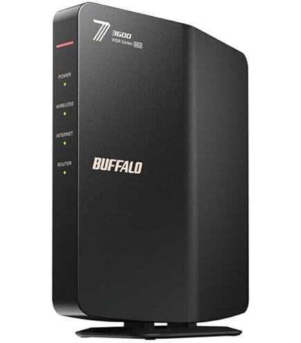 Amazon.co.jp: WSR3600BE4P/NBK Buffalo WiFi Router, Wireless LAN Wi