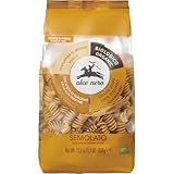 ALCE NERO(アルチェネロ) 有機フジッリ（ブラン入り）500g (オーガニック イタリア産 食物繊維) 茹で時間10分