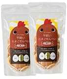 ドットわん 犬 おやつ 無添加 平飼いたまごせんべい（60g×2袋） 犬用おやつ 犬のおやつ 卵 手作り無着色 無香料 全年齢対応 国産